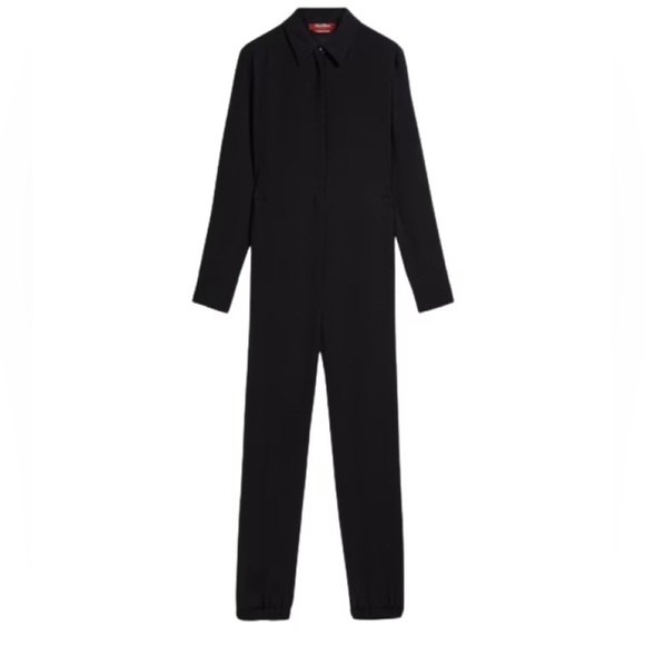 NWT Max Mara Studio Black Jumpsuits Size:Medium US6 IT40 Fall - Picture 2 of 2